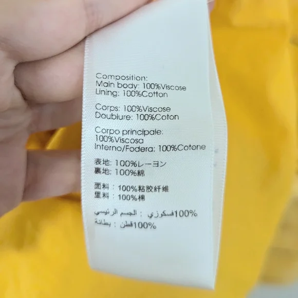 3.1 Phillip Lim Striped Tunic Dress Shirt Pleated Tiered Long Sleeve Yellow 4 - Picture 13 of 15